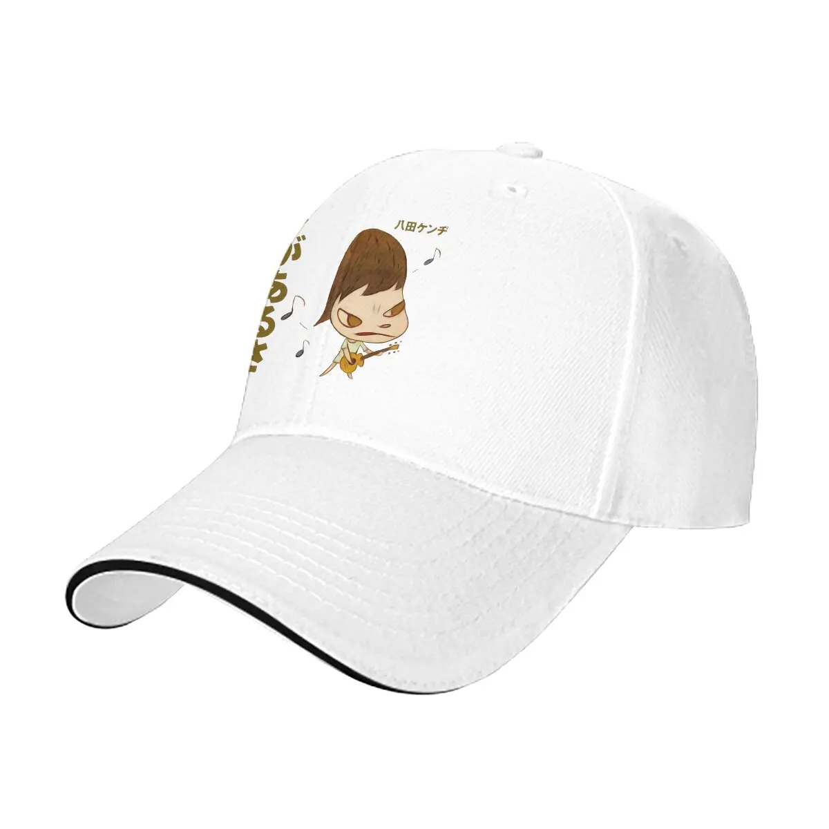 Guitar Baseball Cap Men Hats Visor Protection Snapback Yoshitomo Nara Japanese Artist Gifts Caps