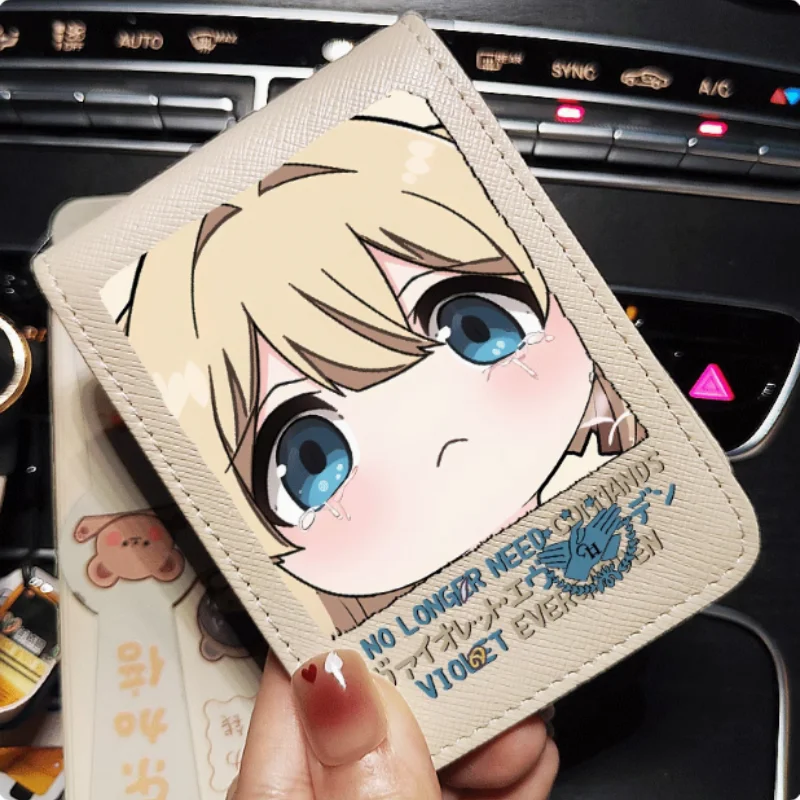 

Anime Violet Evergarden Fashion Wallet PU Purse Card Cash Holder Bag Cosplay Gift B2137