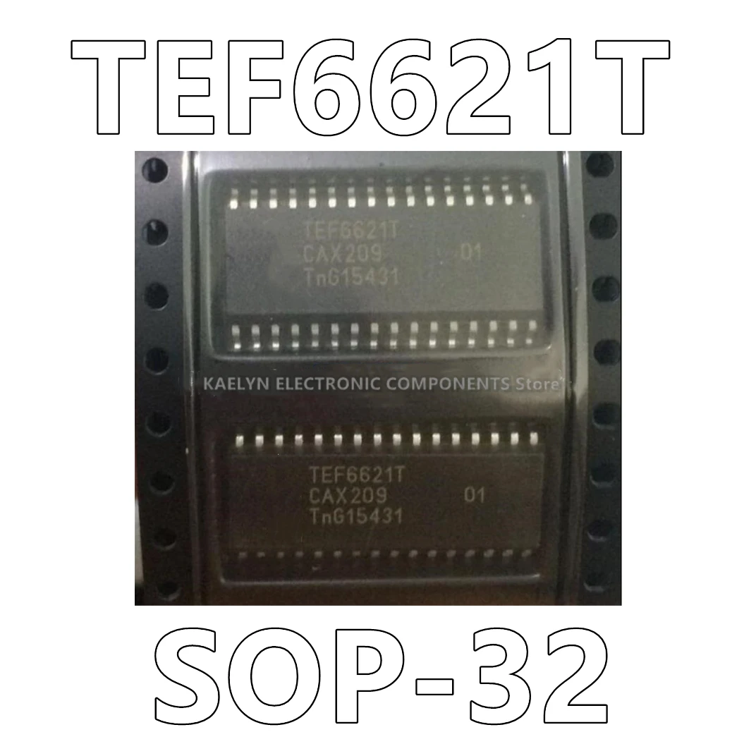

10Pcs/lot TEF6621T TEF6621 - RF Receiver AM, FM PCB, Surface Mount 32-SO