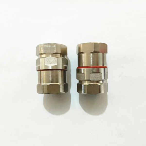 L29 DIN(7/16) Male for 7/8 50-22 Feeder Jumper Cable Connector Brass Coaxial RF Adapters