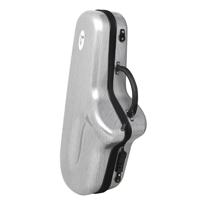 Fiberglass Alto Saxophone Case Thicken Waterproof Shockproof Portable Shoulders Alto Saxophone Hard Box Musical Instrument Parts