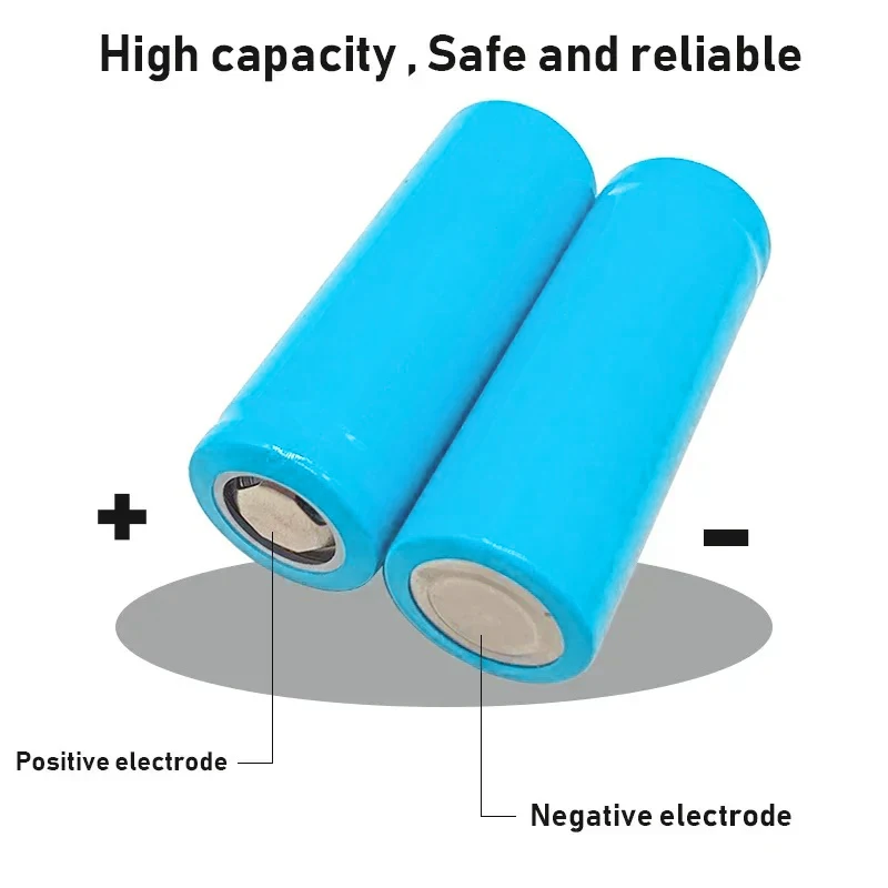 PURFIELD 18500 Batteries Real 1600mAh Li-ion Lithium 3.7V Rechargeable For Toy FlashLight Torch Battery Power Bank LED Energy