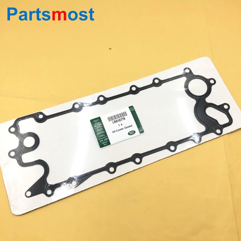 OIL COOLER GASKET FOR LAND ROVER 3.0L V6 DISCOVERY 4 RR SPORT 2014- NEW DISCOVERY / 5.0L V8 RANGE ROVER 2010-2012 VELAR LR010770
