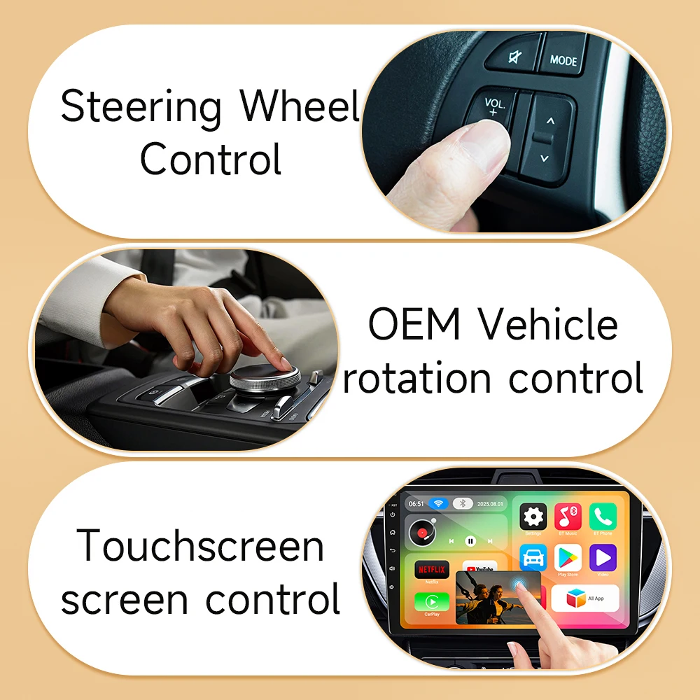 CarPlay Android Auto Car Radio For Mitsubishi Lancer 9 CS 2000 2001 2002-2010 GPS Navigation Screen 5G Wifi Stereo Bluetooth Un