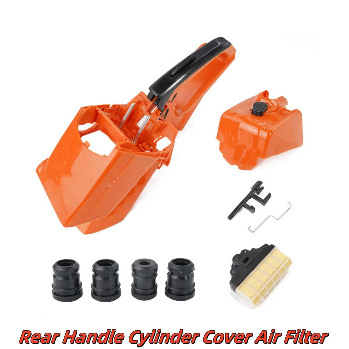 Rear Handle Cylinder Cover Air Filter Set For Stihl MS210/MS230/MS250 Chainsaw Parts Chain Replacement Buffer Power Tool Parts