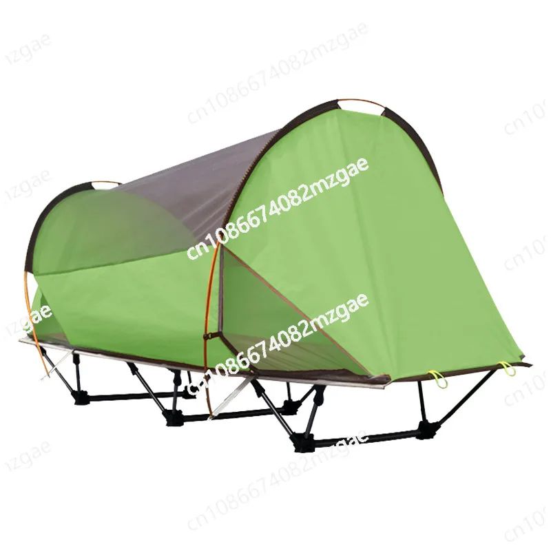 

Tent Outdoor camping Single off-the-ground tent Integrated folding camp bed Self-driving tour Fishing camping tent