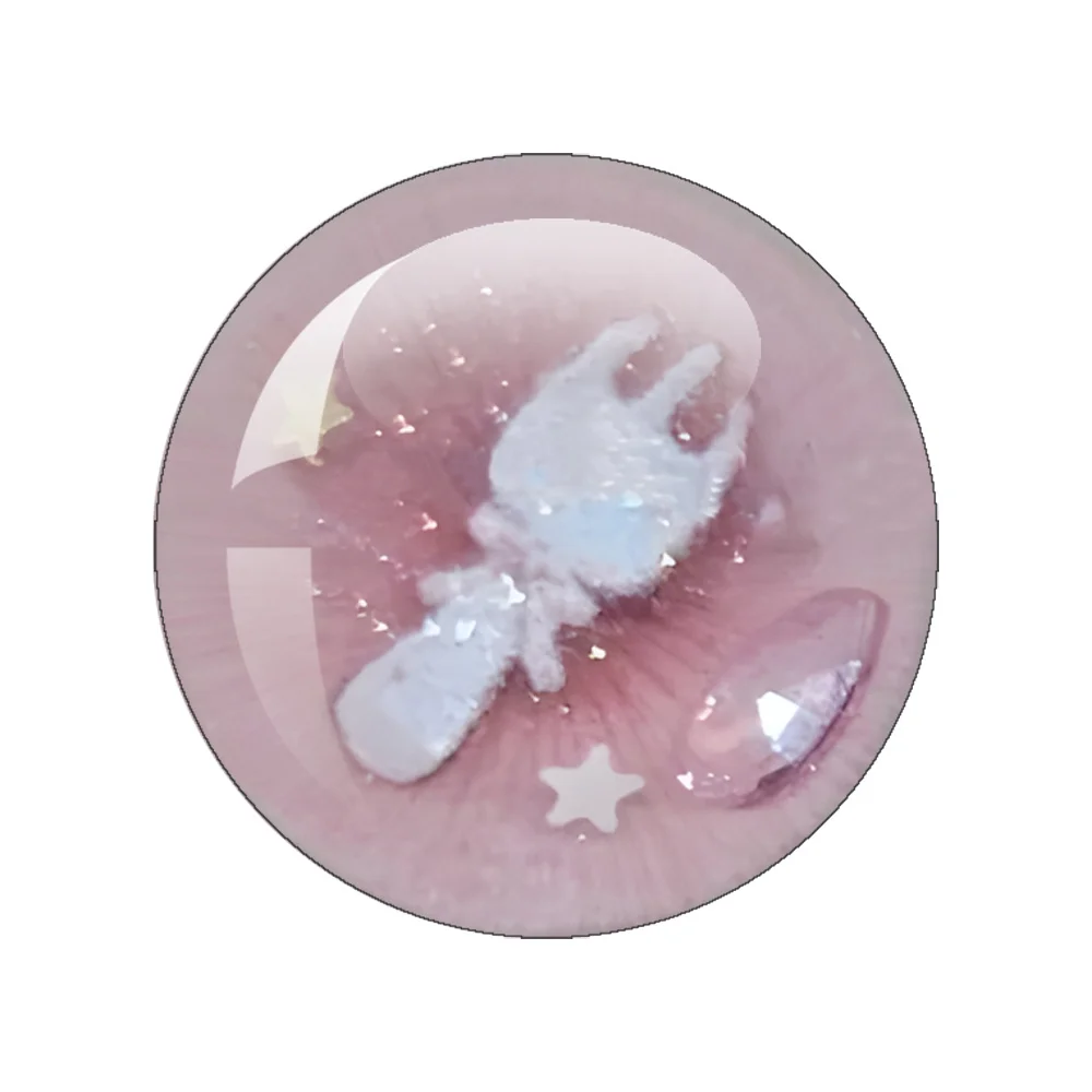 Blyth BJD Doll Round Glass Eye Chips Cabochon 10MM-40MM Handmade Drop Glue Eye Pupil Girl Toy DIY Jewelry Accessory Gift Part5 view 6