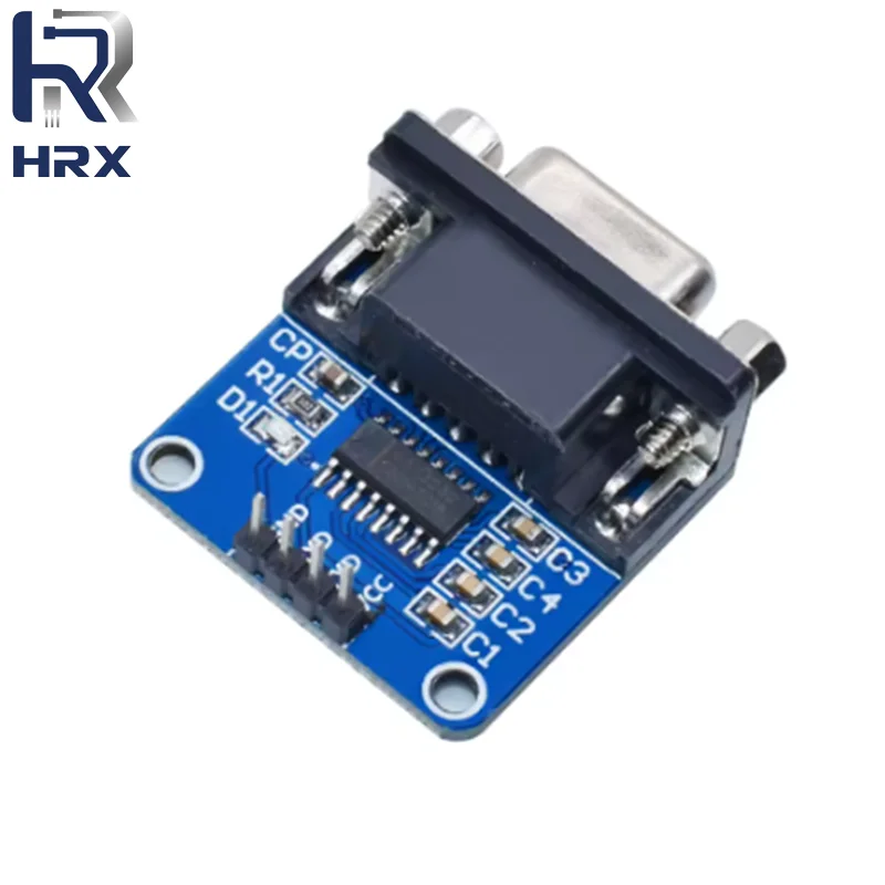 MAX3232 Модуль преобразователя последовательного порта RS232 в TTL Разъем DB9 MAX232 для Arduino