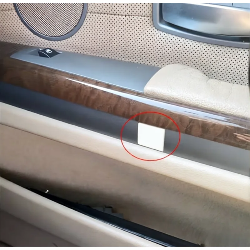 1 قطعة لوحات باب السيارة المسمار يغطي الباب الأمامي غطاء رفرف لسيارات BMW 7 Series E66 E65 2002-2008 OEM51417025647 اكسسوارات السيارات #2