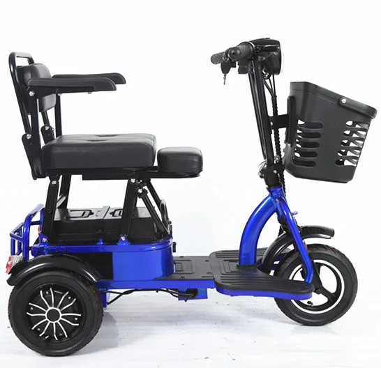 

Fat Tire Electric Tricycle 3 Wheel Car Cargo Chinese Wholesaler Adults 48V Fw Weel Scooter Eec Open 0-4KM/H