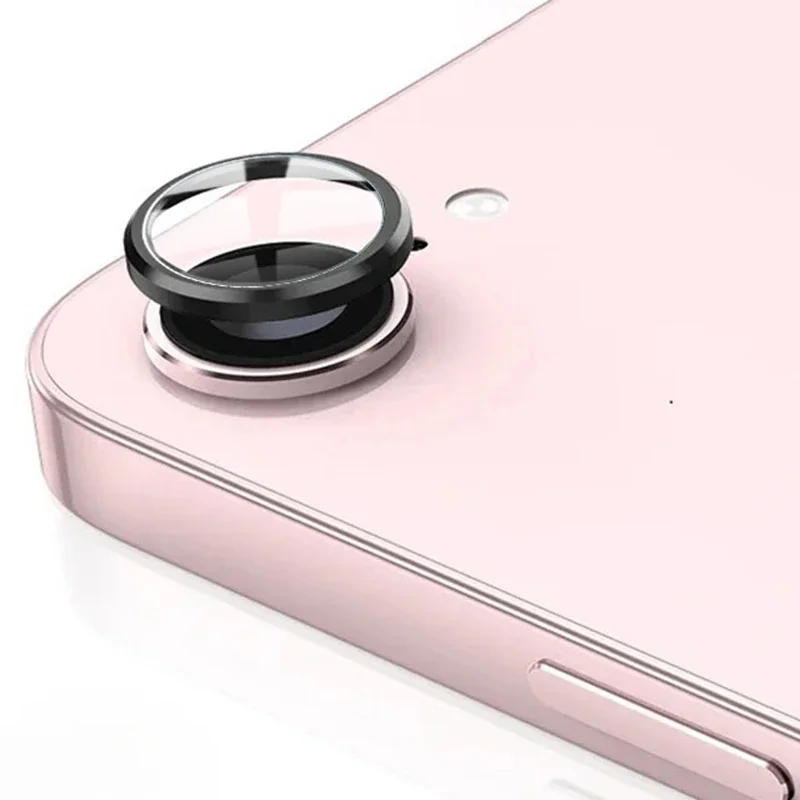 Metal Camera Protector for IPhone 16E 2025 Camera Lens Ring Case+Tempered Glass For IPhone16E 16 E 16e 2025 Back Lens Protector