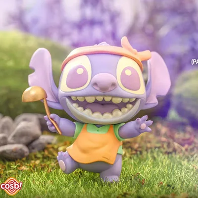 Disney-Stitch Blind Box, Décoration faite à la main, Cadeau d'anniversaire pour fille, Hot Toys, 100e ouvrier