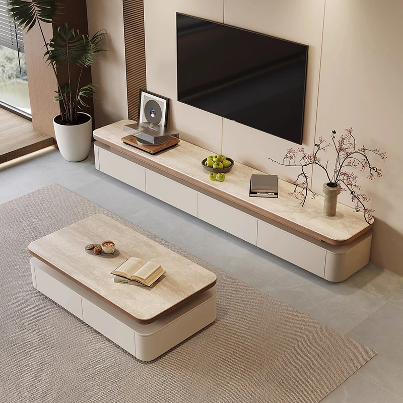 

Vintage Handles Tv Table Modern Hiding Living Room Luxury Tv Cabinet Media Console Mobili Soggiorno Moderni Home Furniture