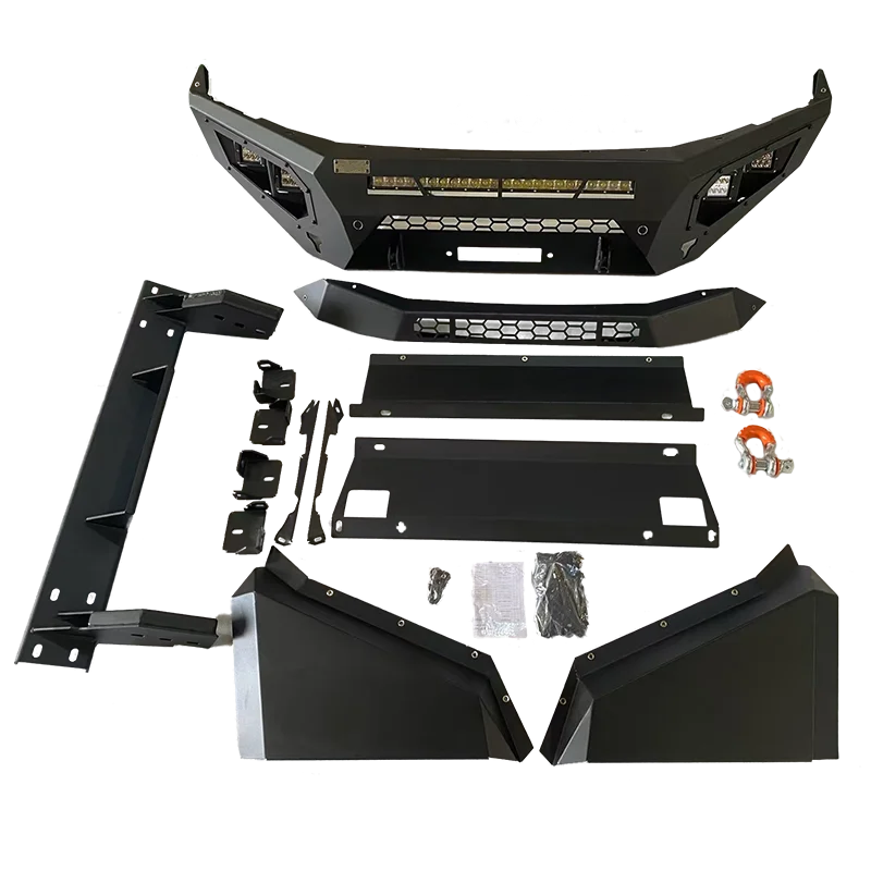 

Stainless Steel Heavy Truck Big Deer Front Bumper For Peterbilt Car Accessories Front Bumper With Grill