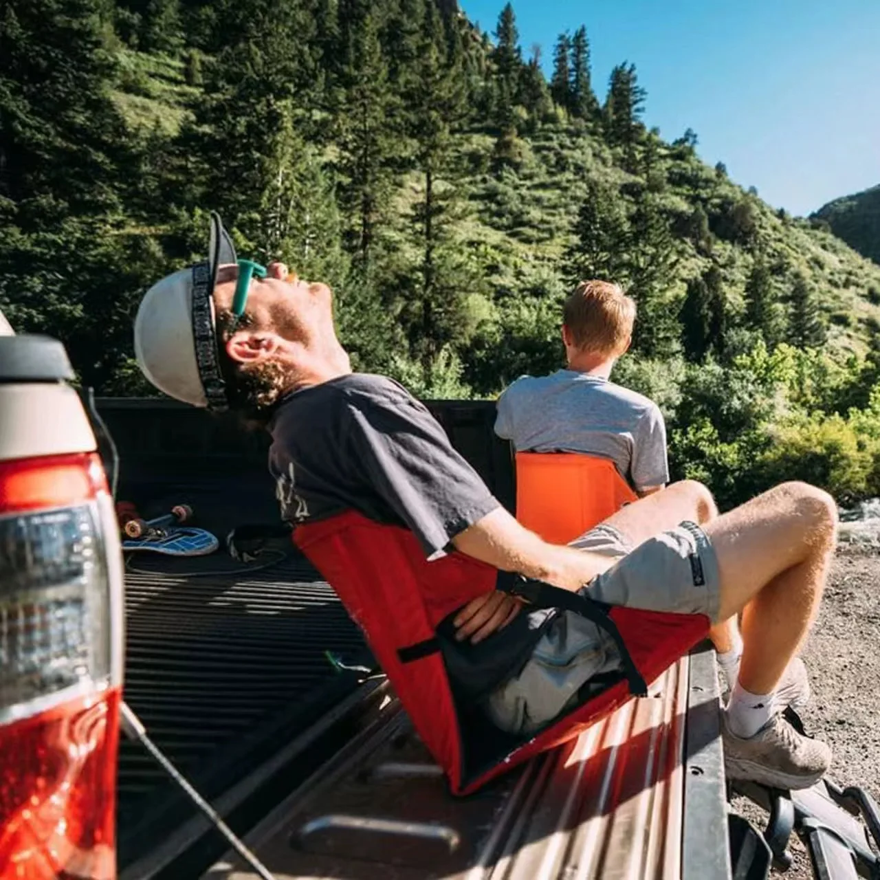 Description   ​ This Reclining Stadium Seat is the perfect addition to your camping or outdoor events gear. With its portable de image 3