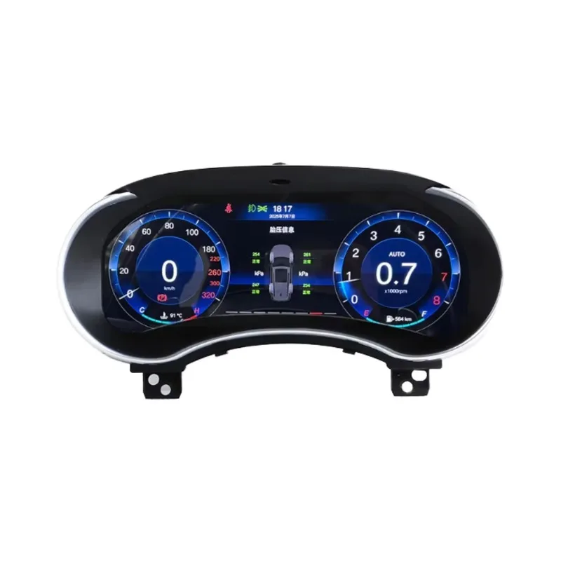 12.3 Inch Car  Panel Linux Digital Dashboard Instrument Cluster for Jeep Grand Cherokee 2014-2018