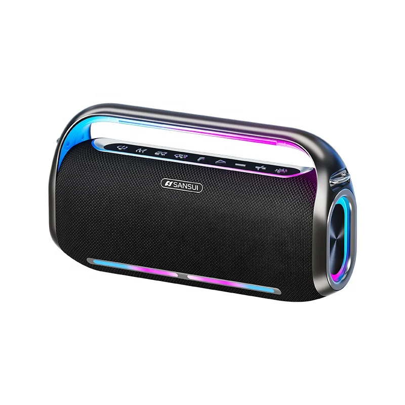 

SANSUI D100 EQ Adjustment Hi-Fi Super-Portable Multi-mode Smart Speaker Wireless Blue Tooth Speaker Perfect Bass Surround Sound