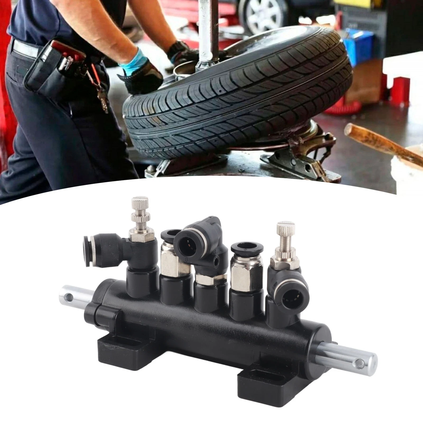 

5-ходовой автомобильный клапан управления воздухом, педальный клапан, инструмент для ремонта колес, машина для шиномонтажного станка