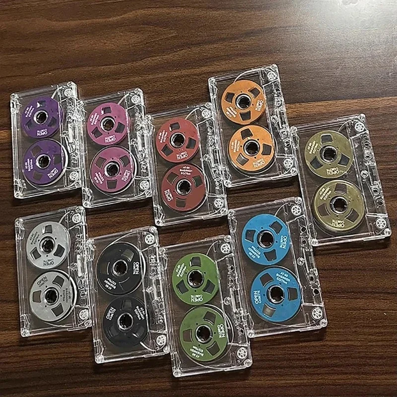 Reliable 50 Minutes Blank Cassette Tape Double Side Metal Tape Standard Empty Cassette Tape for Music Recording