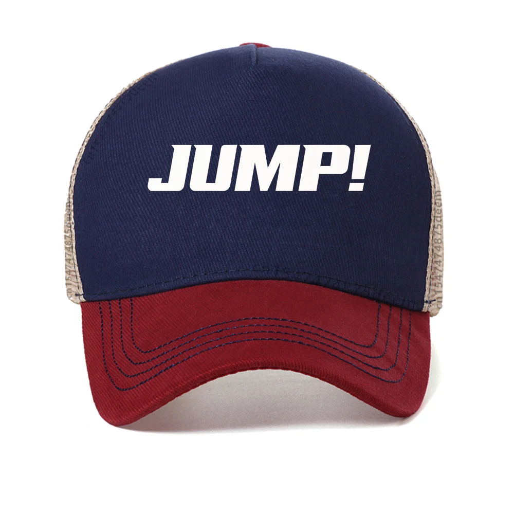 

Jump Single Graphic baseball casp Summer New Men's Fashion Unisex Trucker Hat outdoor casual Breathable mesh Snapback hats
