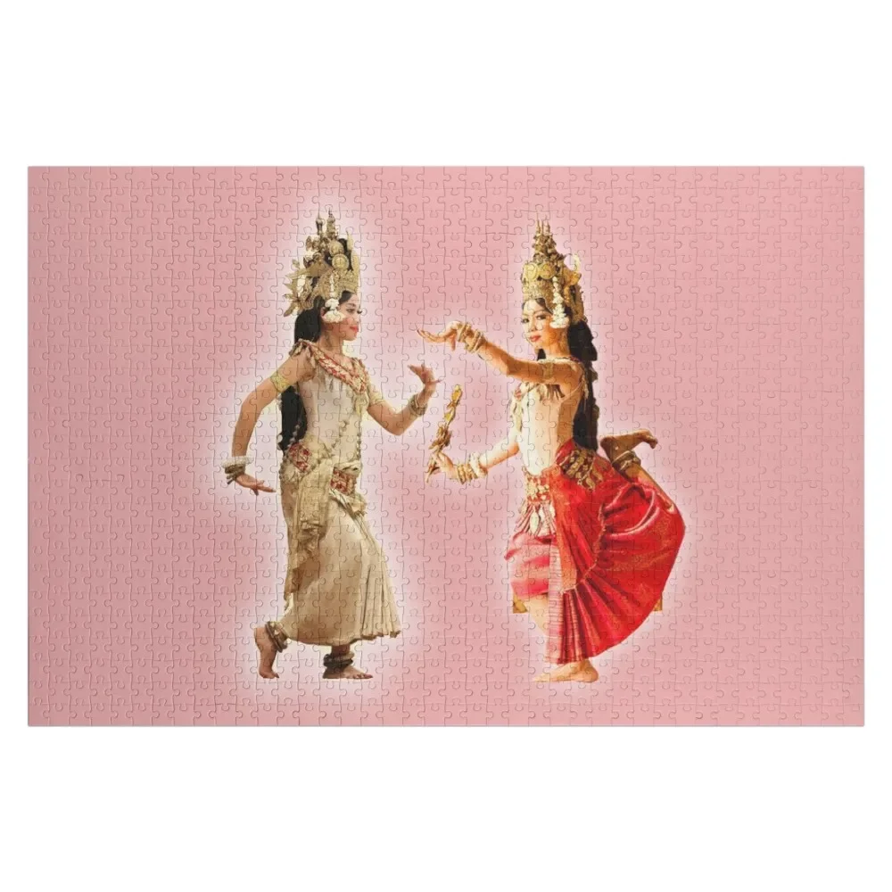 

Apsara Dance Jigsaw Puzzle Personalized Toy Wooden Name Puzzle
