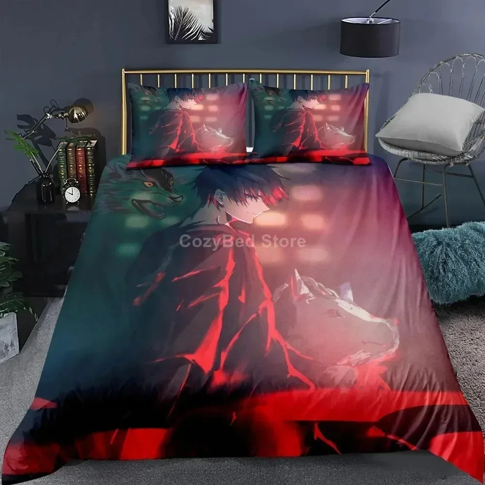 

Jujutsu Kaisen Japan Famous 3D NEW Duvet Cover Pillowcase Bedding Set Adult Girl Bedroom Decoration Children Single Double Large