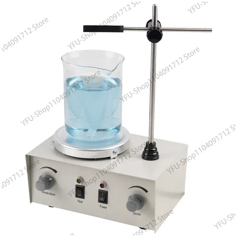 Lab Heating Dual Control Mixer For Stirring 250W 1000ml Hot Plate Magnetic Stirrer Mixer 110/220V Heating Magnetic Stirrer 79-1