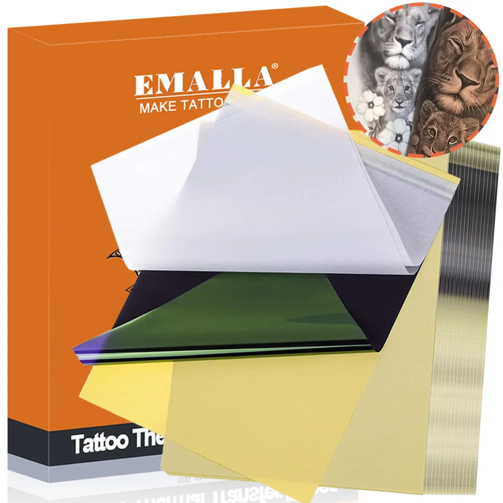 

150/100/50/15/5PCS A4 Size Tattoo Transfer Paper Thermal Stencil Copier Paper for Tattoo Transfer Machine Tattoo Accessories