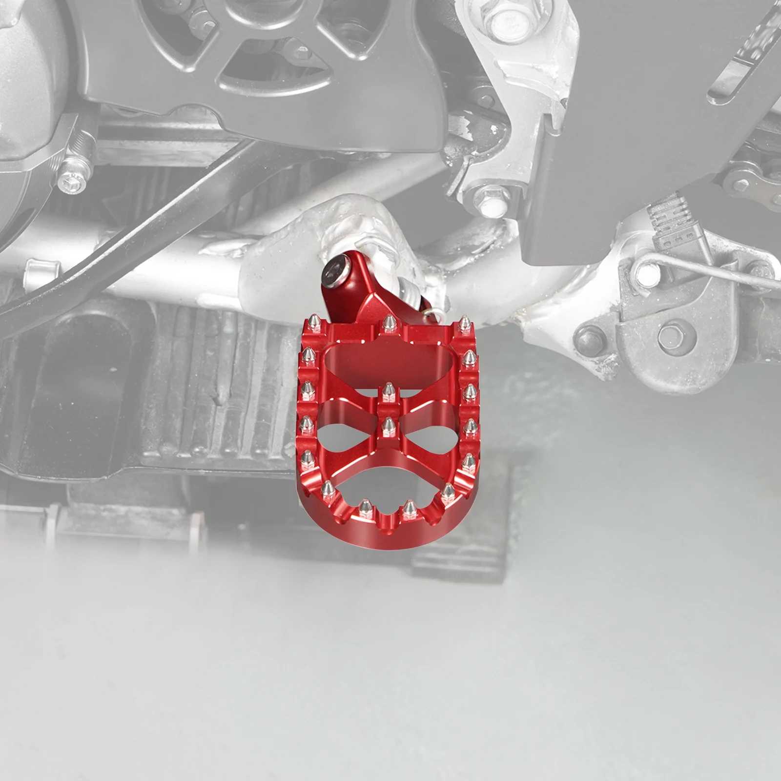 NICECNC Für Honda XR650L 1993-2025 Motorrad CR80R CR85R XR250R XR400R XR600R XR650R Fußrasten Fußstützen Pedale – Detail 13