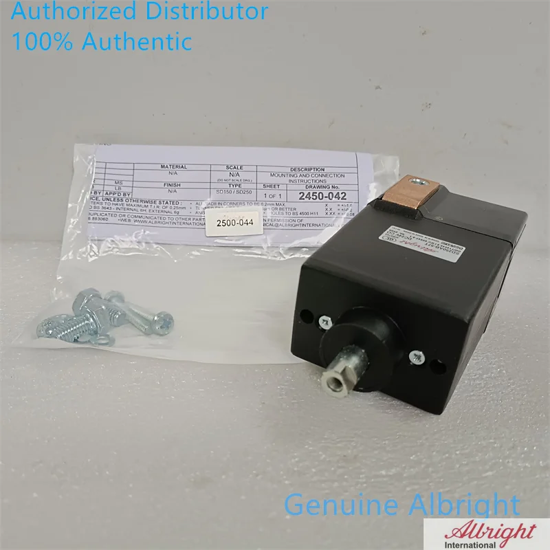 Original Albright SD250 SD250AB-57T 24V 250A Emergency Stop Switch Emergency Button 24 Volt 250 Amp for Electric Vehicle