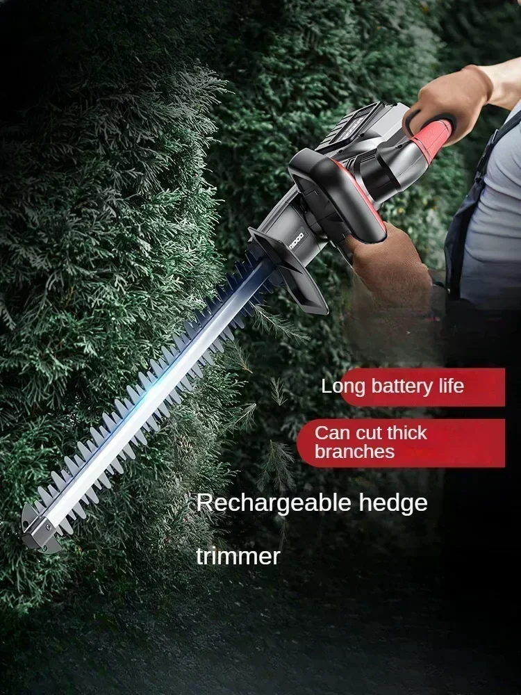 

Handheld Electric Hedge Trimmer: Cordless Pruning Shears for Garden and Lawn