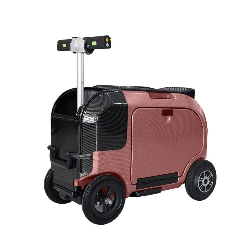 FENGJIU Multi Color Optional Smart Luggage with Password Lock Electric Luggage That Elderly People Can Ride on