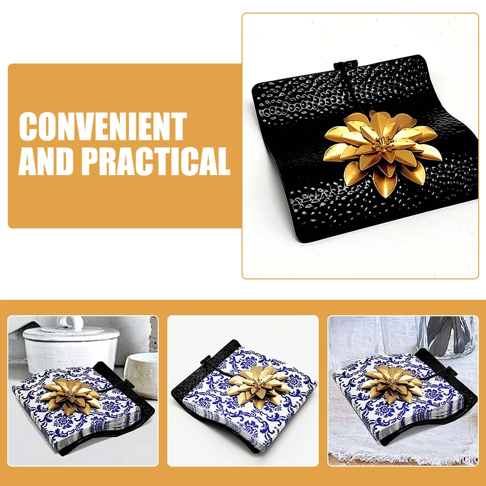 

Creative Decorative Tray Flat \ **Revised Title (Within 128 Characters):** \Ncreative Metal Holder For Restaurant Kitchen