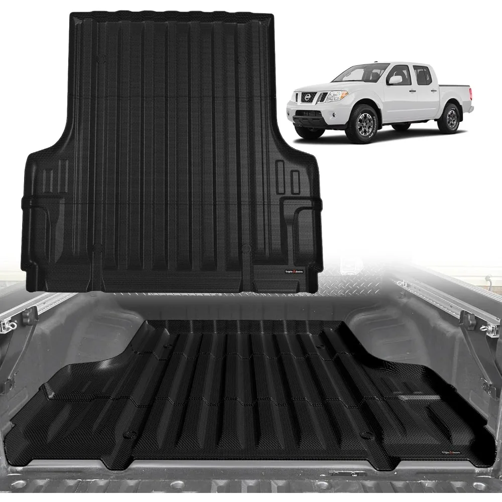

Коврик для грузовой кровати, совместимый с аксессуарами Nissan Frontier 2005-2021, 5 футов, подкладка для грузовой кровати, идеально смыв, защита от любых погодных условий