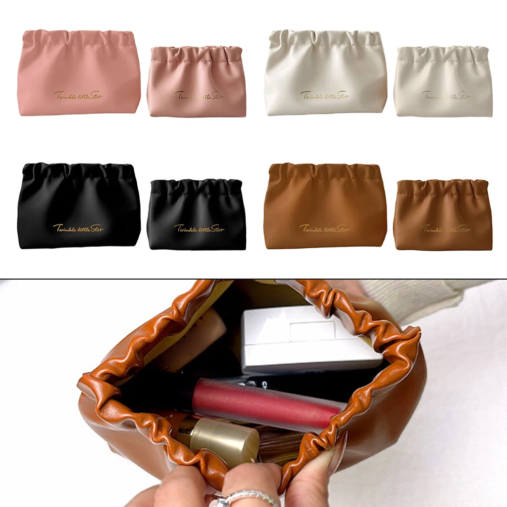 

Cosmetic Pouch Waterproof Travel Accessories Makeup Bag Large-Capacity Lipstick Perfume Organizer Auto-close Pouch Storage Bags