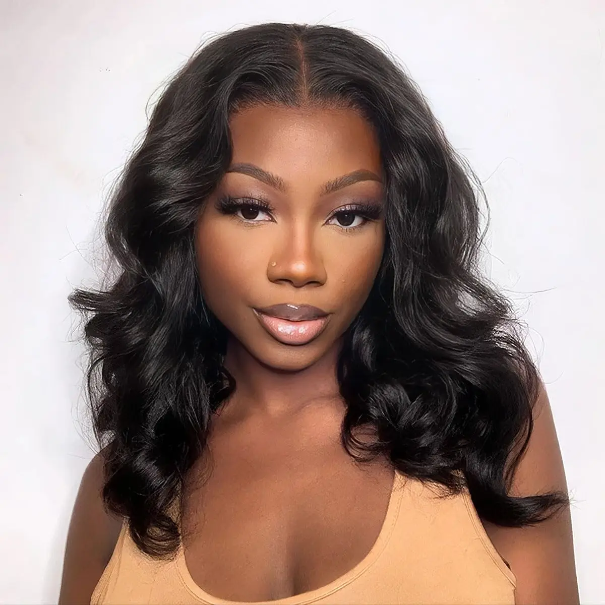 

Short Bob Wig Human Hair Body Wave Lace Front Wigs Human Hair for Black Women 13X1 HD Lace Frontal Wigs Human Hair Pre Plucked