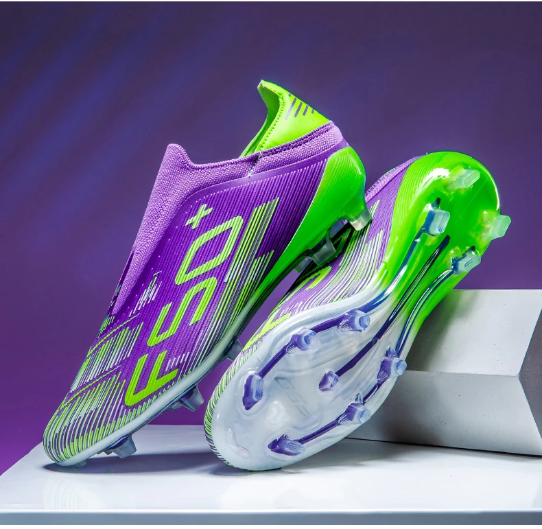 Neue Fußballschuhe für Herren, rutschfeste Fußballschuhe für den Innenbereich, professionelle Turf-Futsal-Schuhe für Rasen, ultraleicht, sportlich, bequem, für Erwachsene – Detail 6