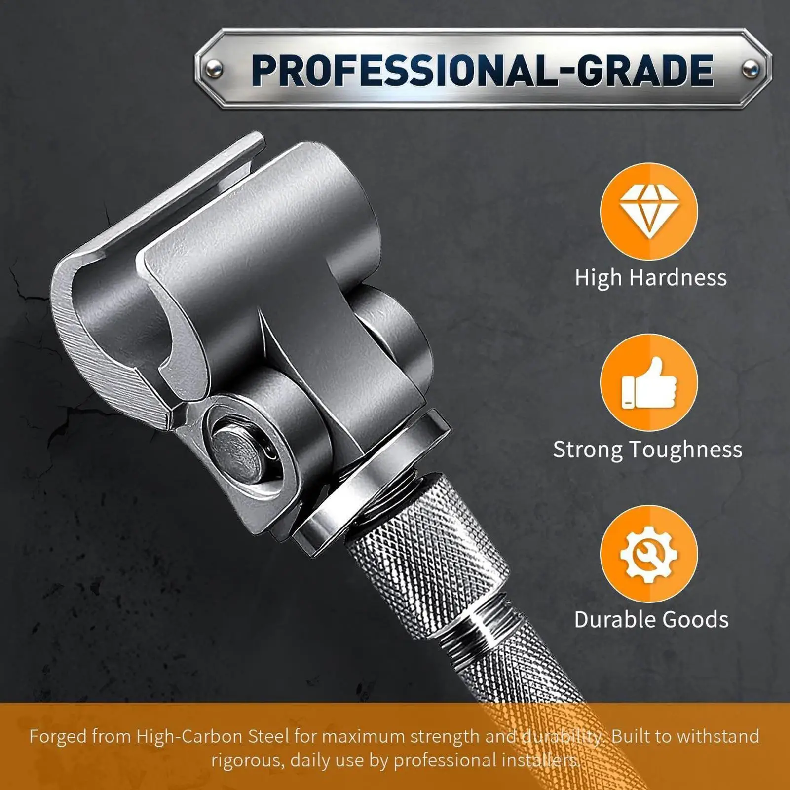 Adjustable Hinges Wrench Universal Fit for Interior & Exterior Door Hinge Adjustment Tool Stainless Steel Door Hinge Repair Tool