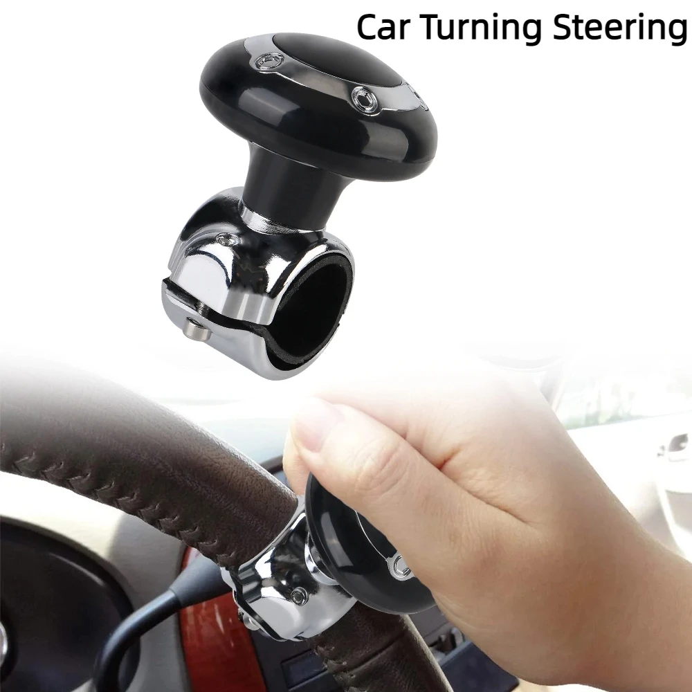 

Car Turning Steering Wheel Ball Handle with Steering Wheel Spinner Knob Spinner Knob Rotating Universal Steering Wheel Booster