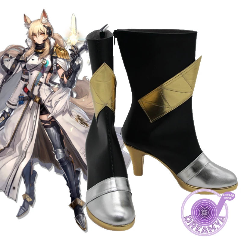 

Nearl The Radiant Knight Cosplay Shoes Arknights Custom Made Boots Halloween Carnival Party Cosplay Prop Role Play Accessory