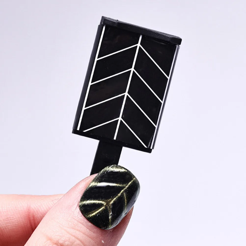 10Pcs Cat Eye Magnetic Nail Art Tool Set for Gel Polish DIY Manicure Kit with Multiple Pattern Magnets Nail Polish Magnet