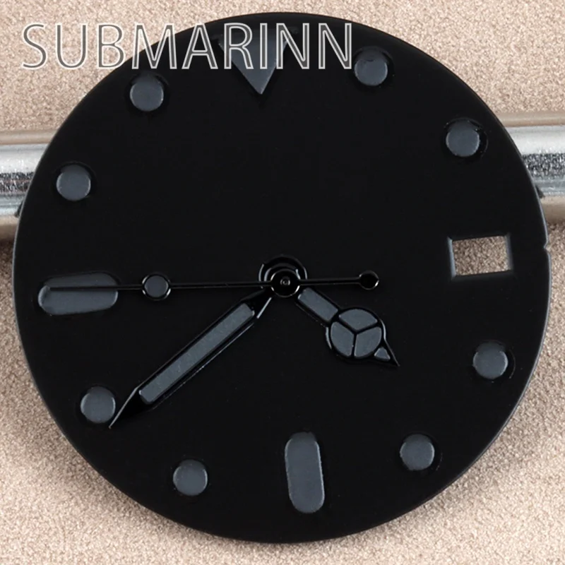 

NH35 28.5MM Watch Dial Hands Green Luminous For Submariner NH35 NH36 Watch Movement Accessories Watch Parts Repair Tools