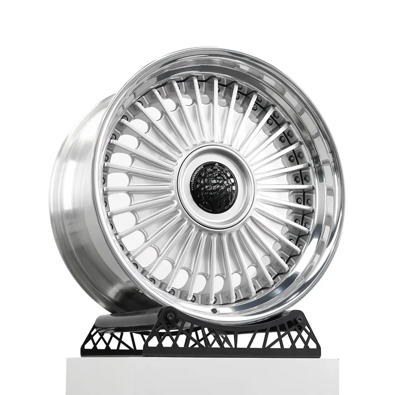High Quality 2 Piece T6061 Forged Deep Dish Alloy Wheel Hubs 18-24 Inch 5X112 5X114.3 5X120 Auto Modification Spare Parts 2