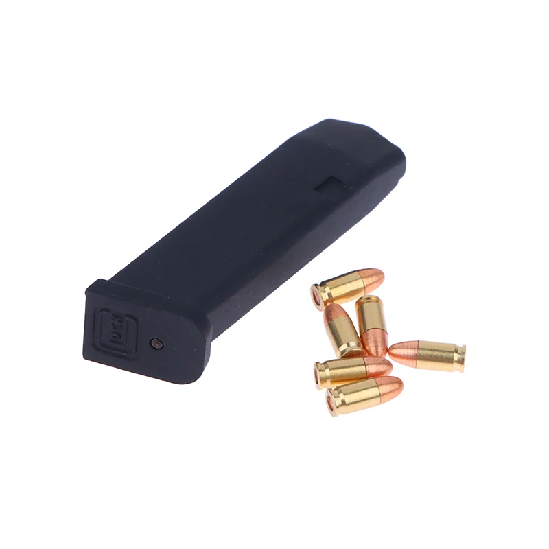 1:3 Scale Bullets Mini Gun Pistol Parts For Mini Glock G17 Extra Accessories Alloy Empire Bullets Magazine Clip Accessories