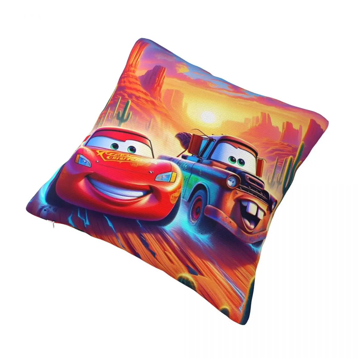 Decorative Pillow Covers Sally I'm Lightning Cars Mcqueen Stuff Bedroom Throw Pillow Case Cover Square Multi-Size