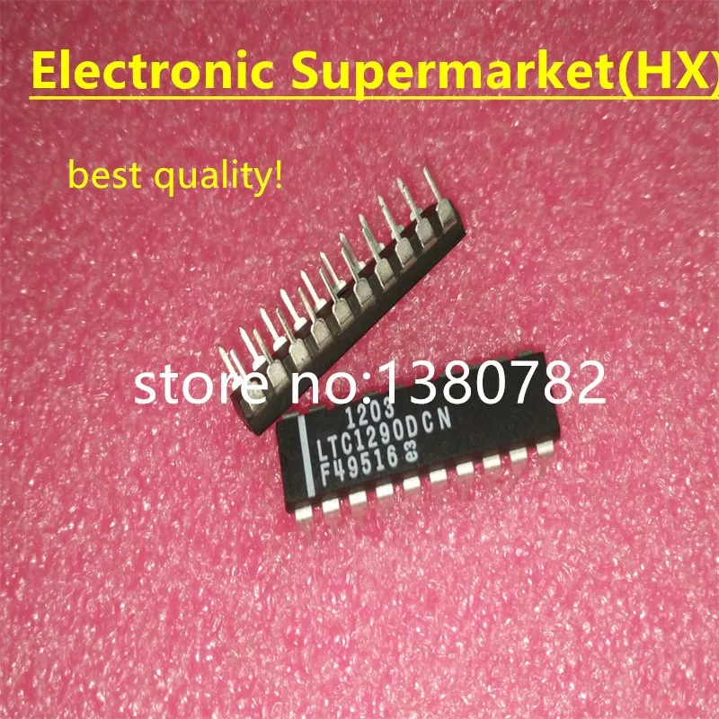 Free Shipping 10pcs-50pcs LTC1290DCN DIP-20 Best Chip In stock!