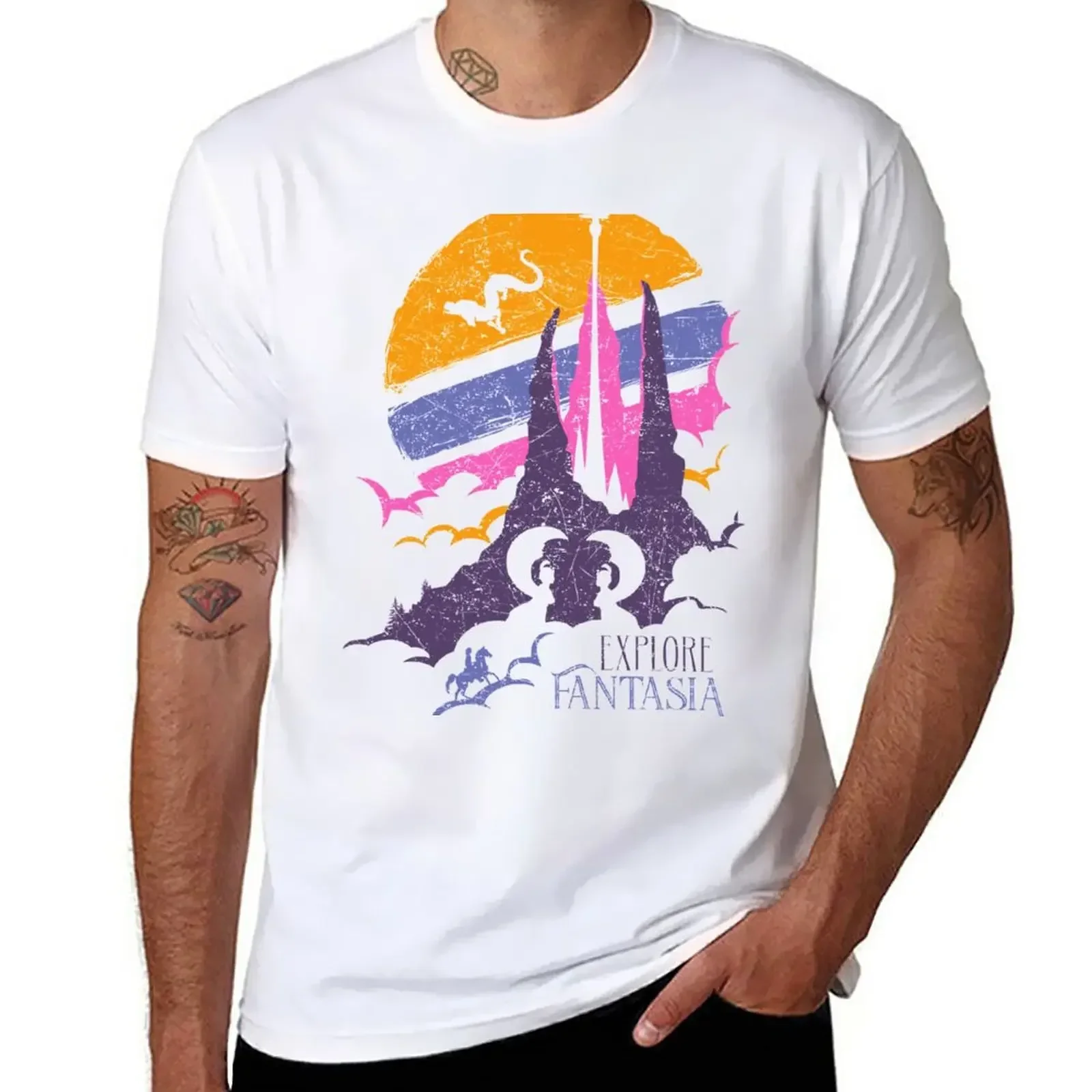 Explore Fantasia T-Shirt blacks oversizeds plus sizes t shirt men