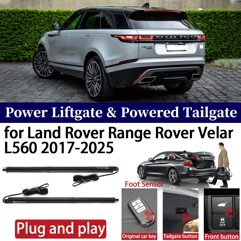 for Land Rover Range Rover Velar L560 2017-2025 Car Power Liftgate Automatic One-Click Powered Tailgate Strut Plug and Play