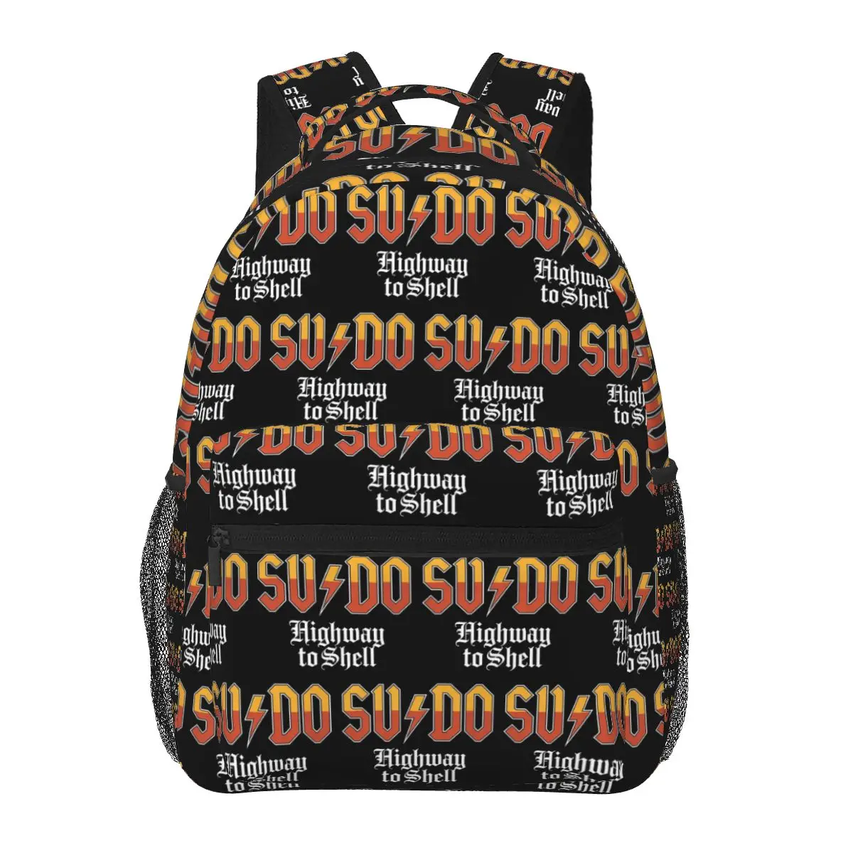Linux GNU Minix Su Do Highway To Shell Backpacks Boys Girls Bookbag Children School Bags Cartoon Laptop Rucksack Shoulder Bag