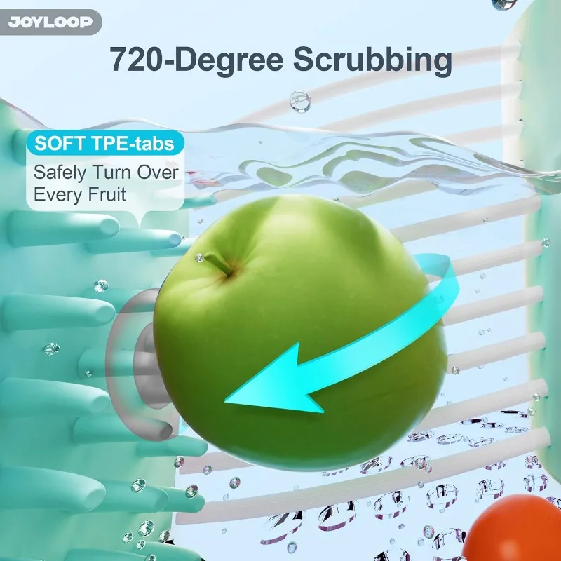 食器洗い機ボウル付きジョイループフルーツクリーナーラージフルーツクリーナー